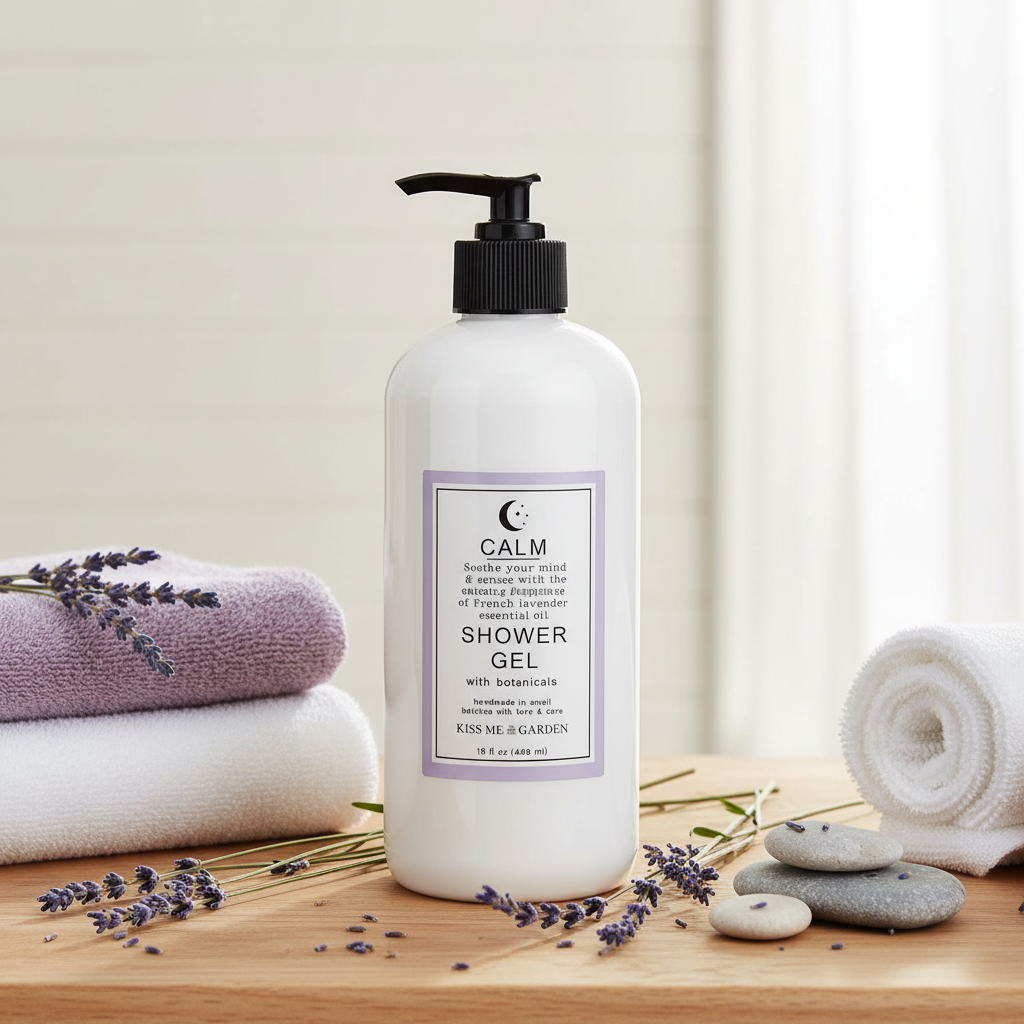Calming Shower Calm Lavender Shower Gel 16 oz – Kiss Me in the Garden