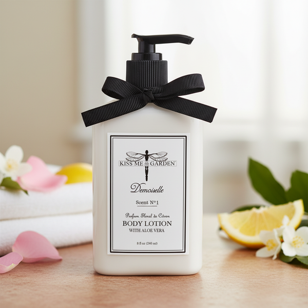 Demoiselle Body Lotion 8 oz – Kiss Me in the Garden