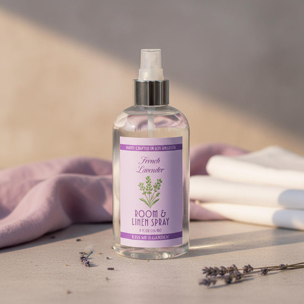 French Lavender Room and Linen Spray 8 fl oz – Kiss Me in the Garden